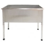 Odvíčkovací nerezový stůl