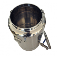 Nádoba na med nerezová 100kg elektrická