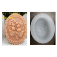 Silikonová forma na vosk Květina