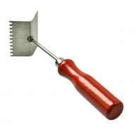 Škrabka na mateří mřížku nerezová