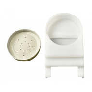 Včelí krmítko česnové na sklenici