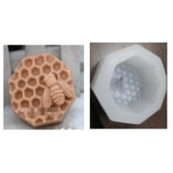 Silikonová forma na vosk Včelka